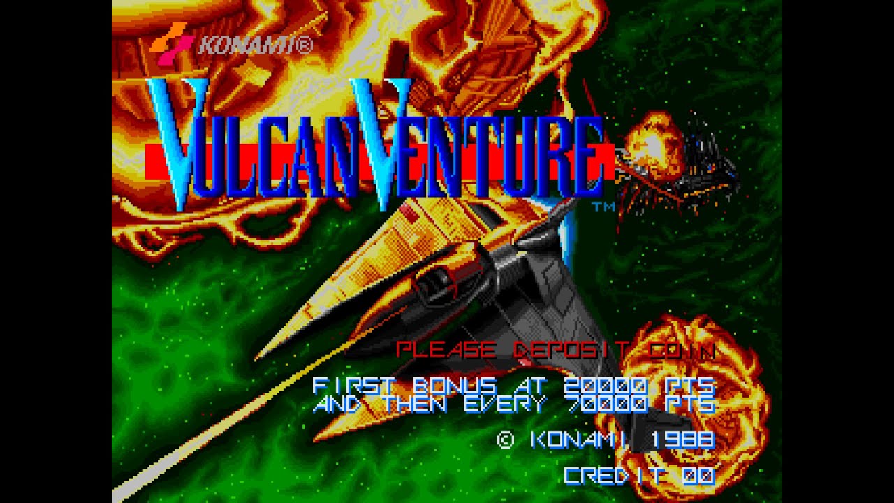 Vulcan Venture (Arcade) Longplay