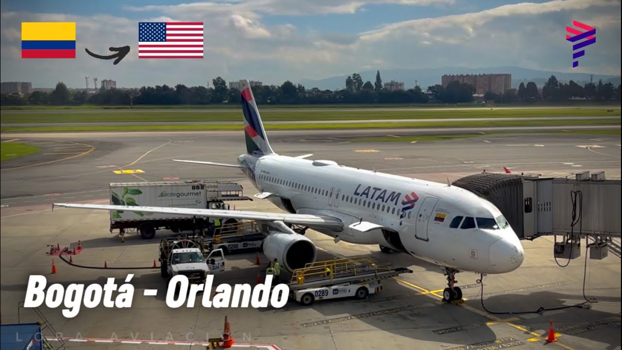 TRIP REPORT #18 | 🇨🇴 Bogotá (BOG-MCO) Orlando 🇺🇸 | LATAM Colombia