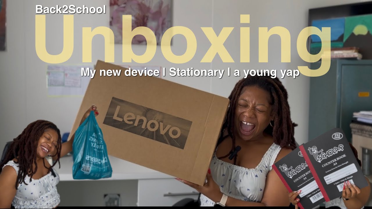 Back2School 💌| UNBOXING New Laptop  | starting over at 26 is okay | a young yap