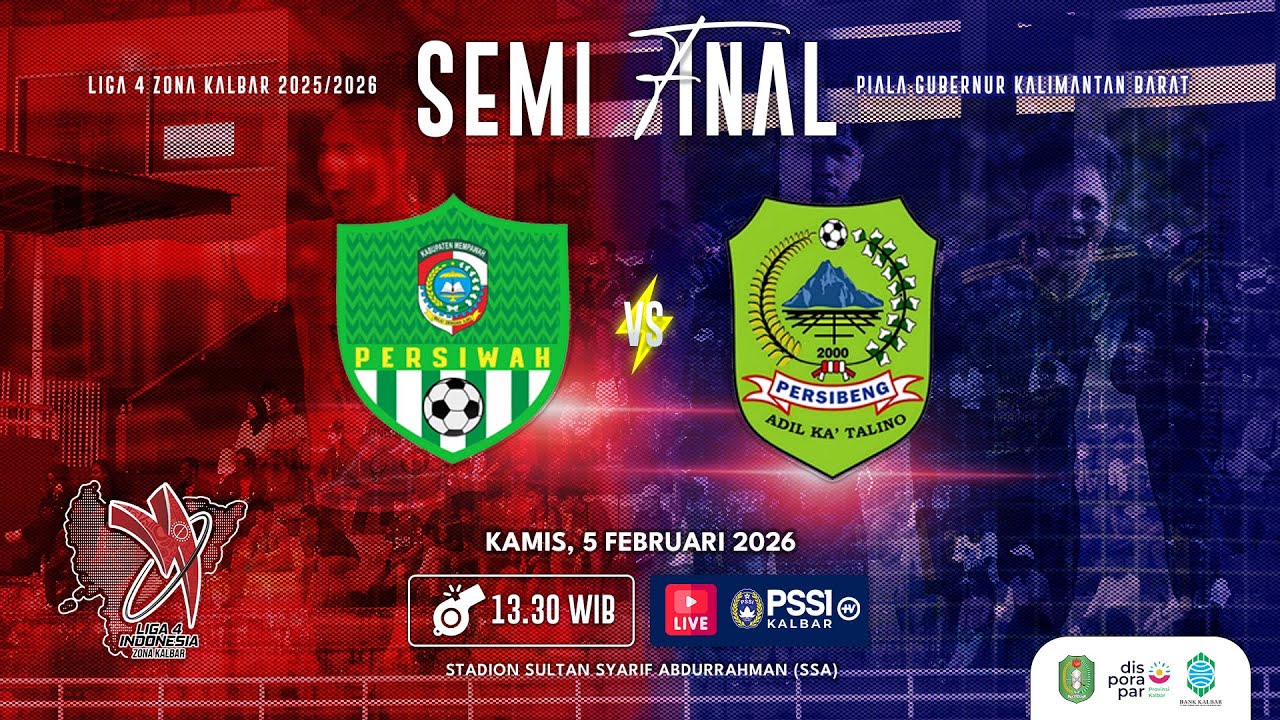 PERSIWAH MPW VS PERSIBENG BKY - SEMI FINAL LIGA 4 PIALA GUBERNUR KALBAR 2025/2026
