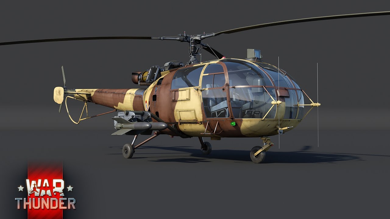 WAR THUNDER: ★СЕГОДНЯ БЕРЕМ НОВЫЙ ВЕРТОЛЕТ SA 316B ALOUETTE 3!★ РАНГ 6 БР 8.3