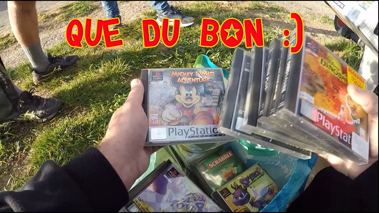#18  Live Vide Grenier du 5 Mai 2024 - Switch PS1 PSP