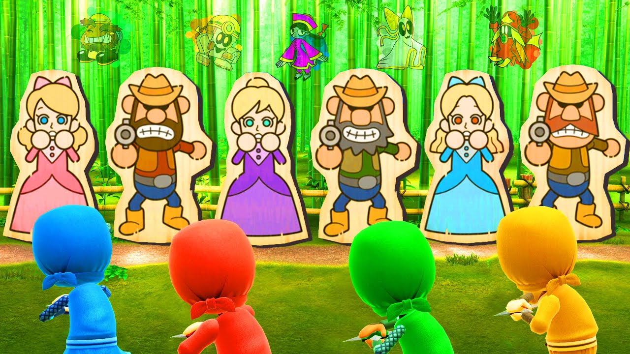 Wii Party U Battle Of The Minigames - King Boo vs Mizuho vs Claudia vs Akira (Master Cpu)#minhpartyu