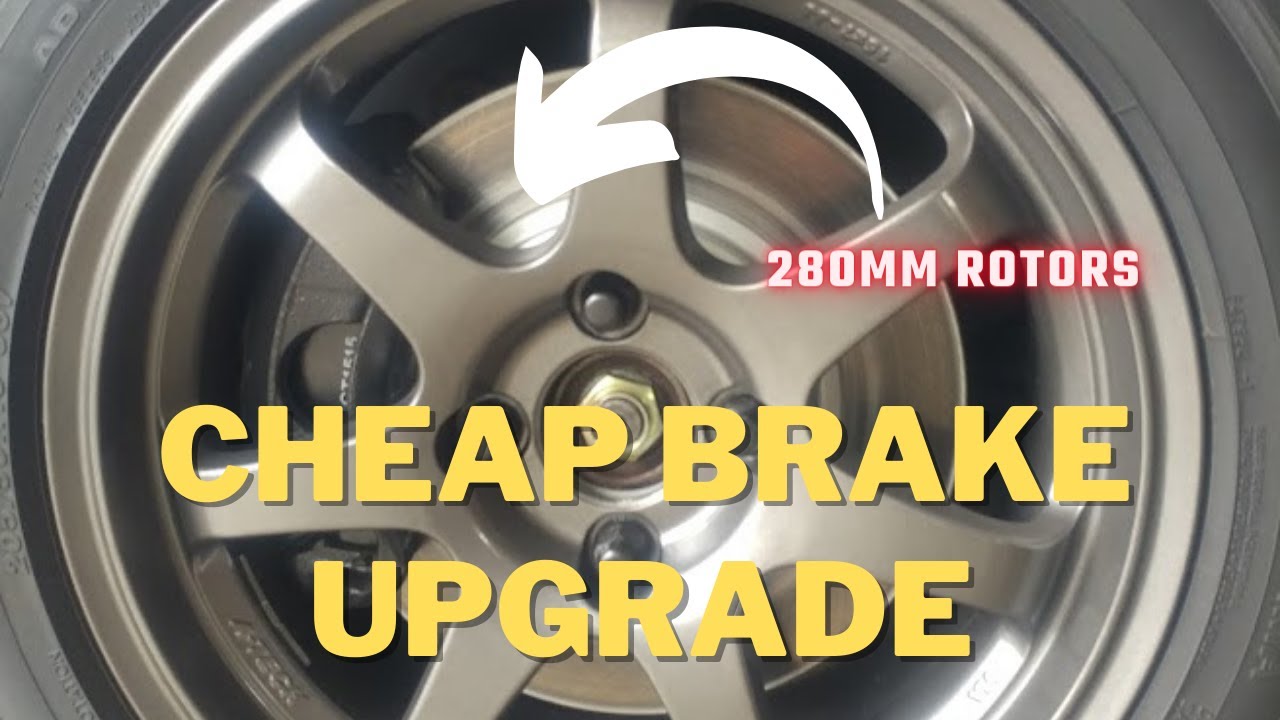 Honda EG/EK Civic and DC Integra cheap front brake upgrade