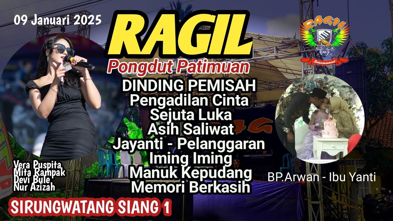 DINDING PEMISAH - VERA PUSPITA LIVE SIRUNGWATANG - RAGIL PONGDUT