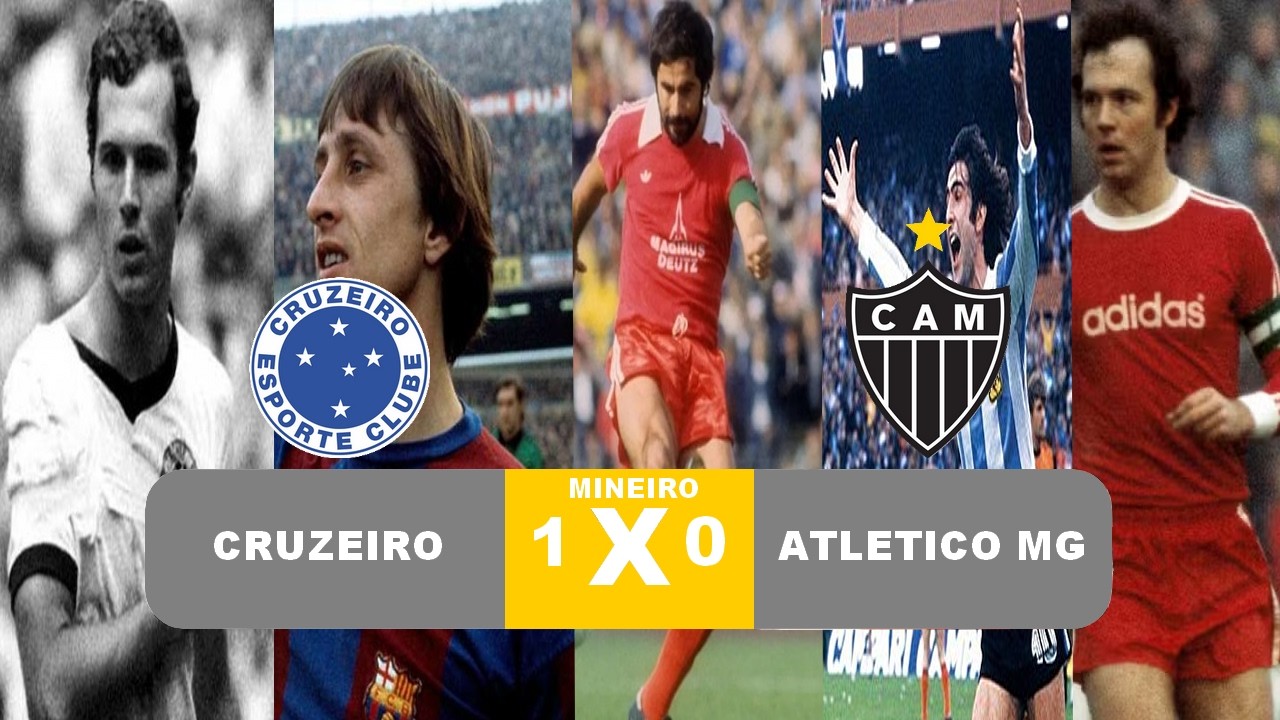 CRUZEIRO 1 X 0 ATLETICO MG FINAL (IDA) PES 2017 1979