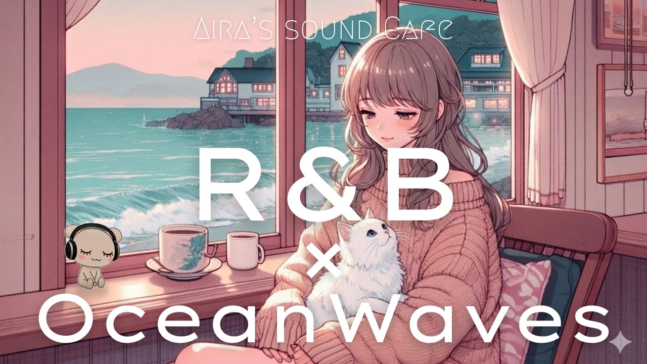 ☕️【R&B×波音】Vol.22 ひとり時間の波に揺れるカフェBGM｜Mellow, Cozy, Chill / 癒し, 作業, 睡眠