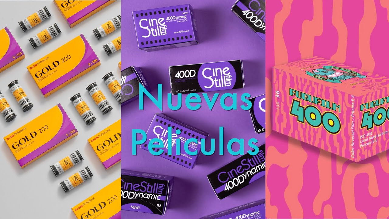 Nuevas Peliculas! Kodak Gold, Cinestill 400D y Fugufilm!