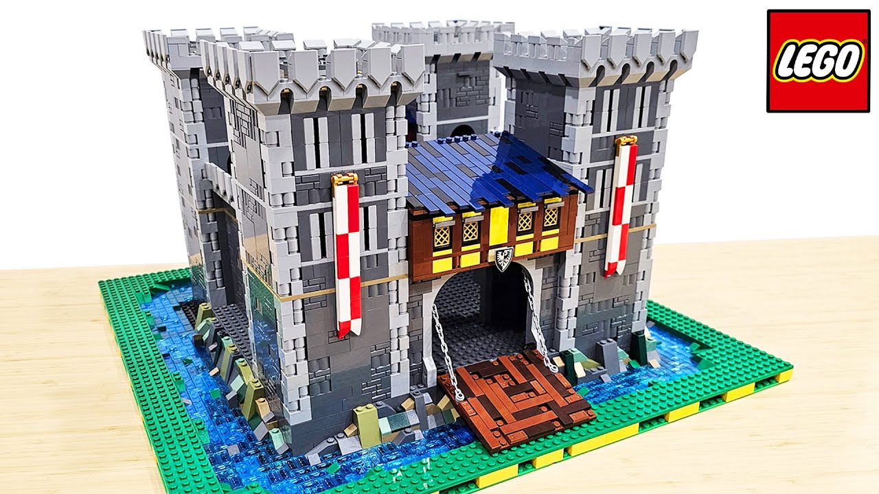 Massive LEGO Medieval Castle built with 6x SETS