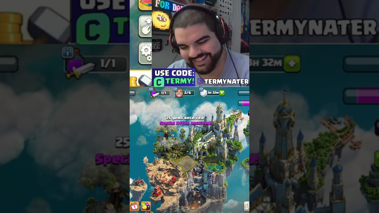 The 13th Clashiversary Scenery has a HUGE ZOOM like a Legendary Scenery! (Clash Of Clans)