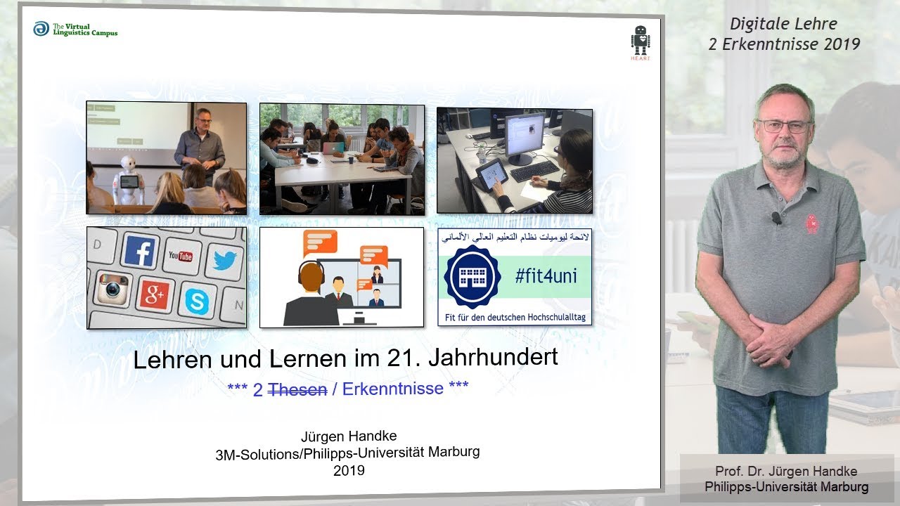 Digitale Lehre - Zwei Thesen: 2019