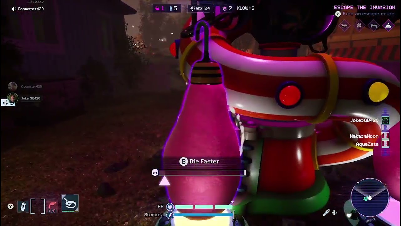 Killer Klowns From Outer Space The Game