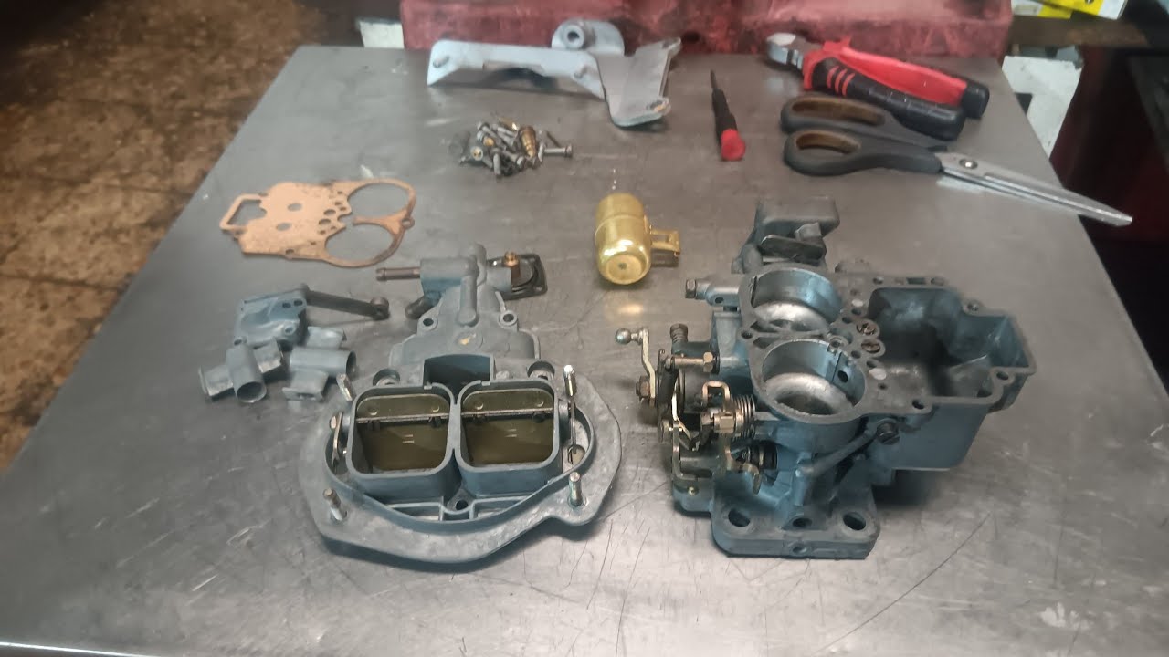 Reparacion y preparación carburador seat 1600 de mariano traído de León 
