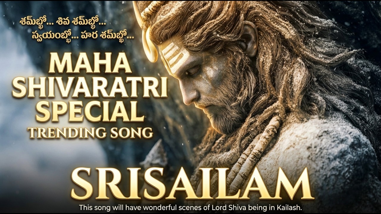 Maha Shivaratri Special | Srisailam Lord Shiva Song | Shambho Shiva Shambho | Trending Devotional