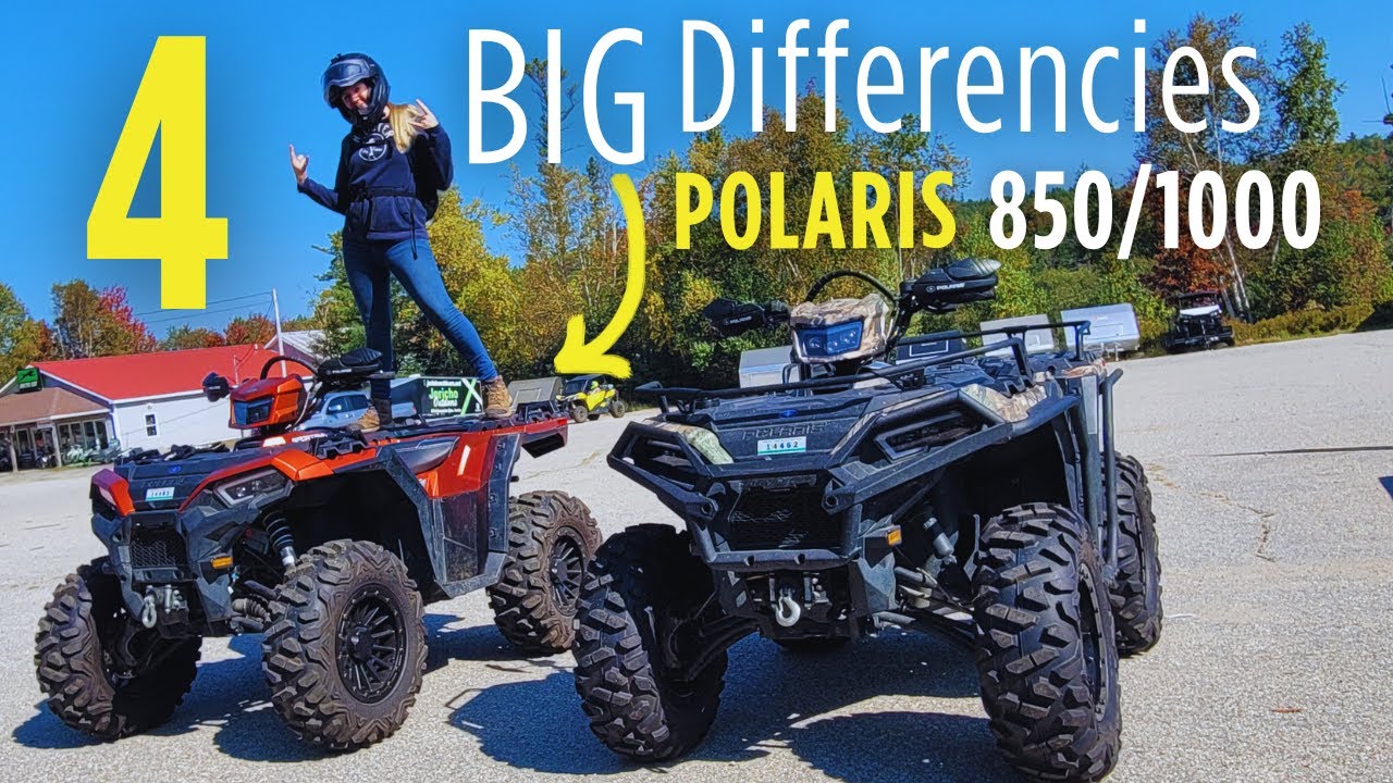 4 BIG Differences of POLARIS Sportsman 850 & 1000 XP | Long Time Owner REVIEW