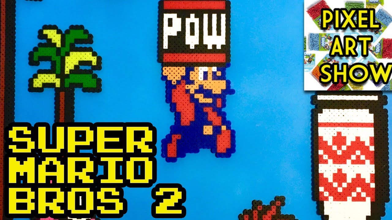 Perler Bead Super Mario Bros 2 Project - Pixel Art Show