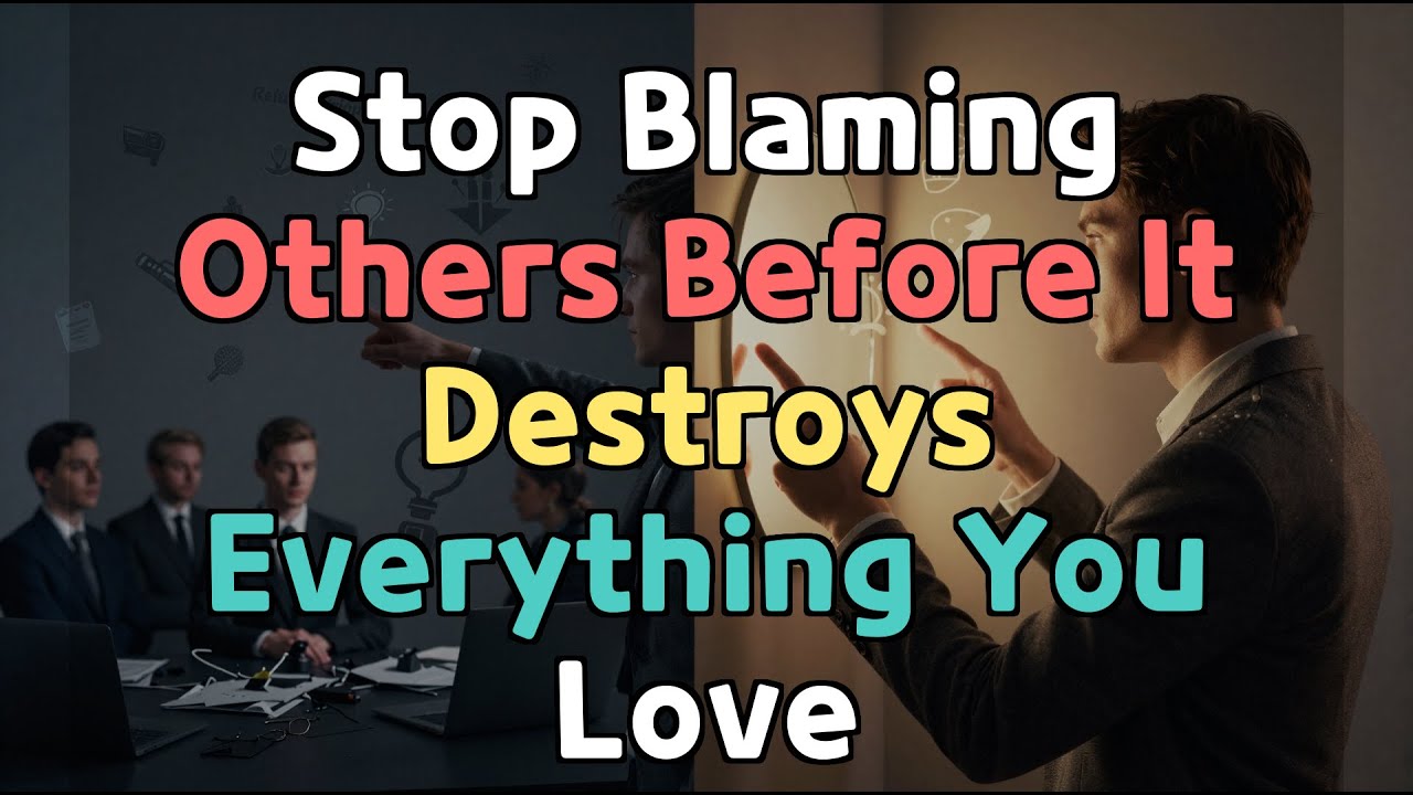 The Blame Game EXPOSED: How This Toxic Mindset Kills Your Career, Relationships & Mental Health F...