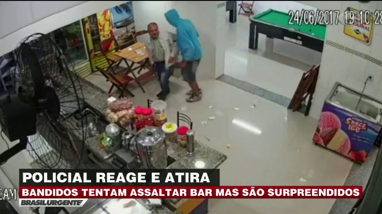 Bandidos tentam assaltar bar em Diadema
