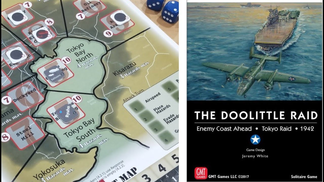 Enemy Coast Ahead: The Doolittle Raid [Example of Play - Scenario 1 - Attack of the First Flight]