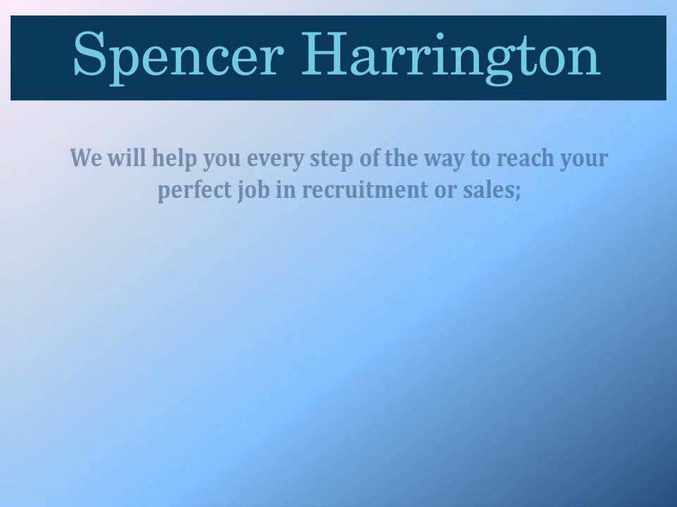 Spencer Harrington - Graduate Recruitment and Sales Specialists