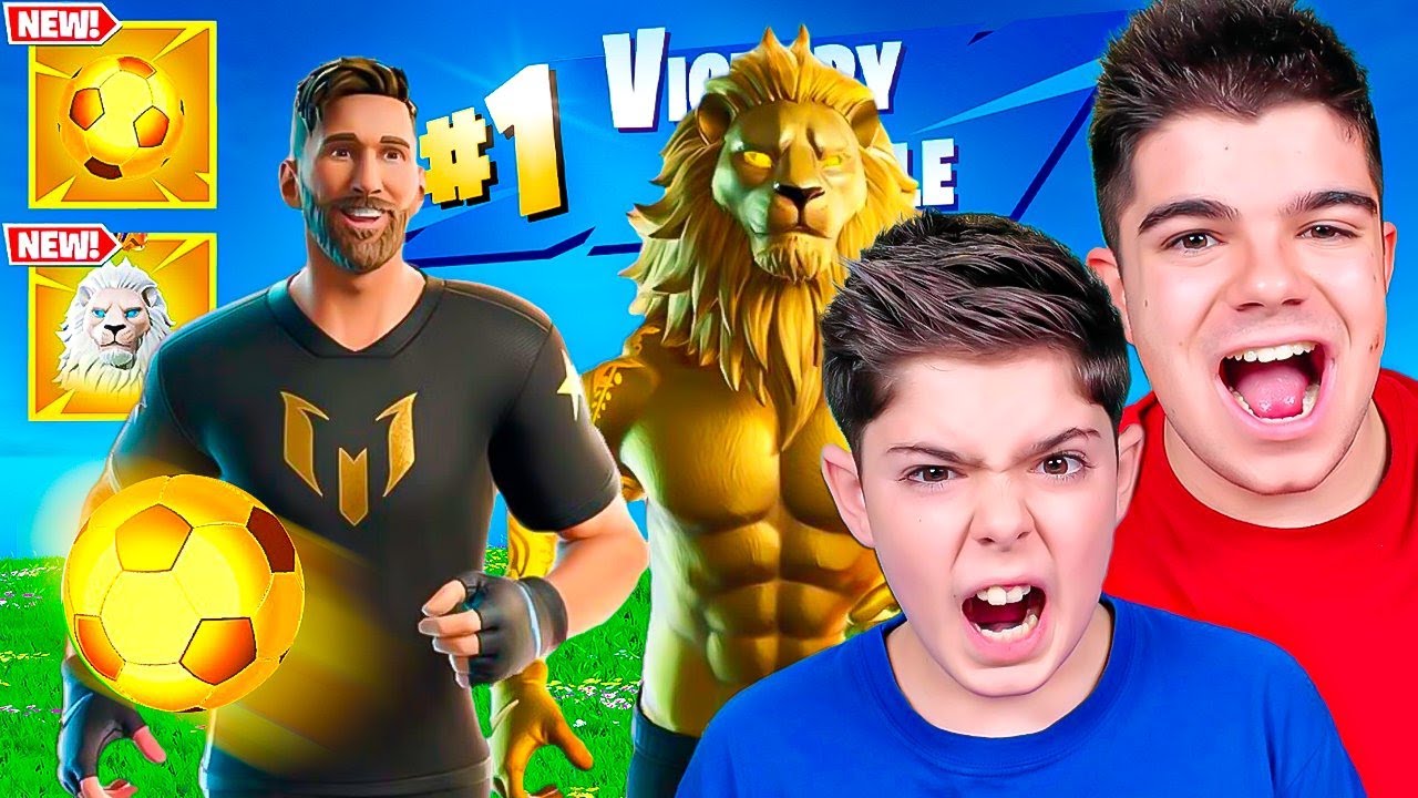 Dúo MESSI en FORTNITE!