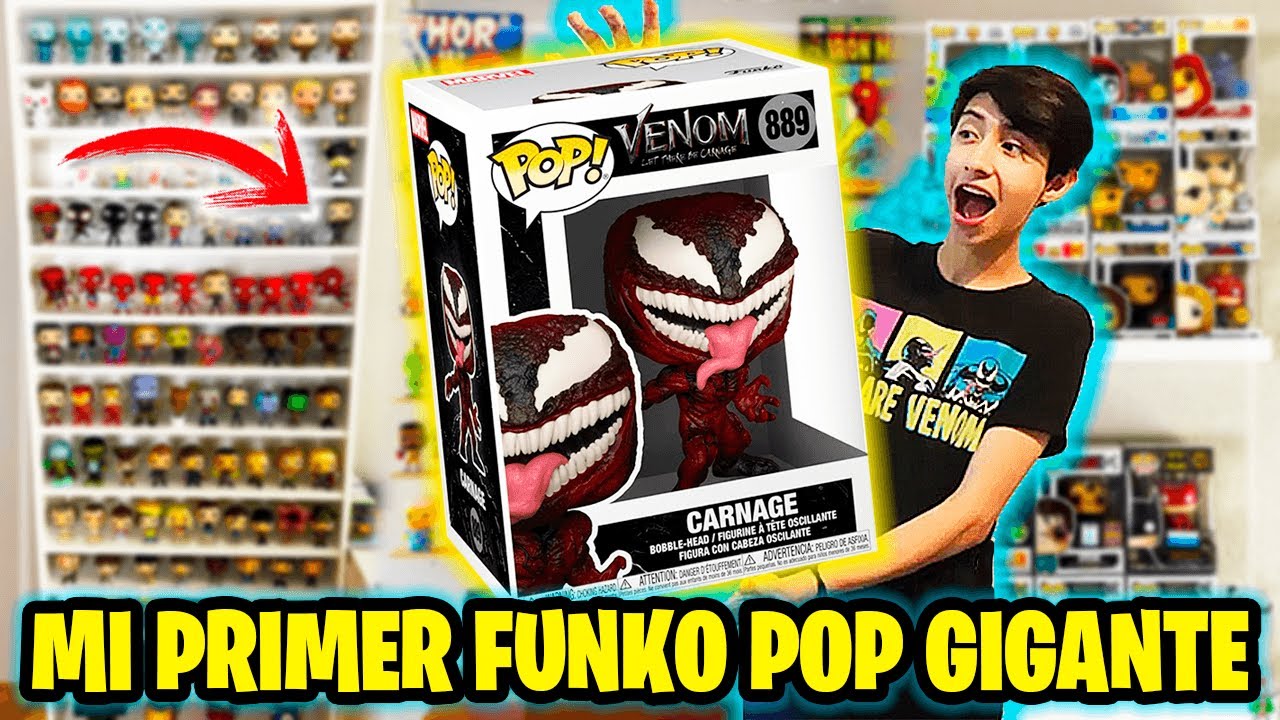 &iexcl;ABRIENDO EL FUNKO POP GIGANTE DE CARNAGE! - IVANSPIDEY