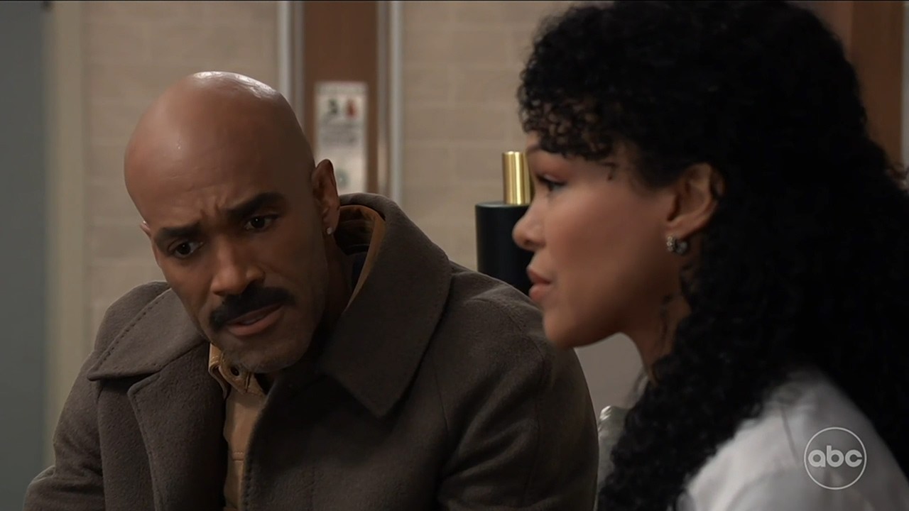 Curtis Discusses Custody Arrangement With Portia For Their Baby on General Hospital (Feb. 12, 2026)