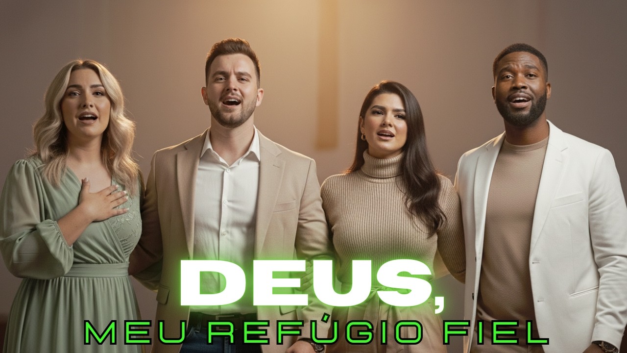 DEUS, MEU REFÚGIO FIEL | MÚSICA DE FÉ, LIBERTAÇÃO E ORAÇÃO | ENTREGO TUDO A TI, SENHOR