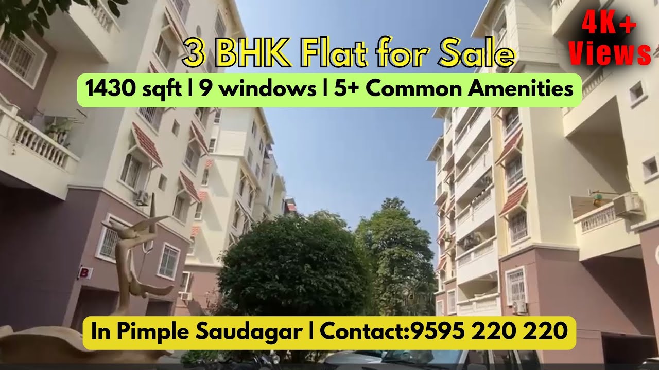 3 bhk resale flat in Pimple saudagar Pune| Spacious, Premium Location, Well ventilated #property