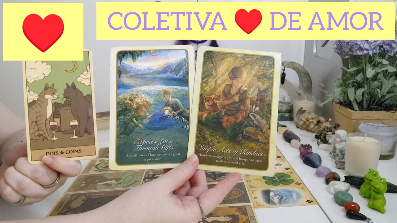 ✨ COLETIVA ♥️ ⦁ 🤲💞 AQUI ESTÁ SUA RESPOSTA: A GENTILEZA CONECTARÁ OS CORAÇÕES