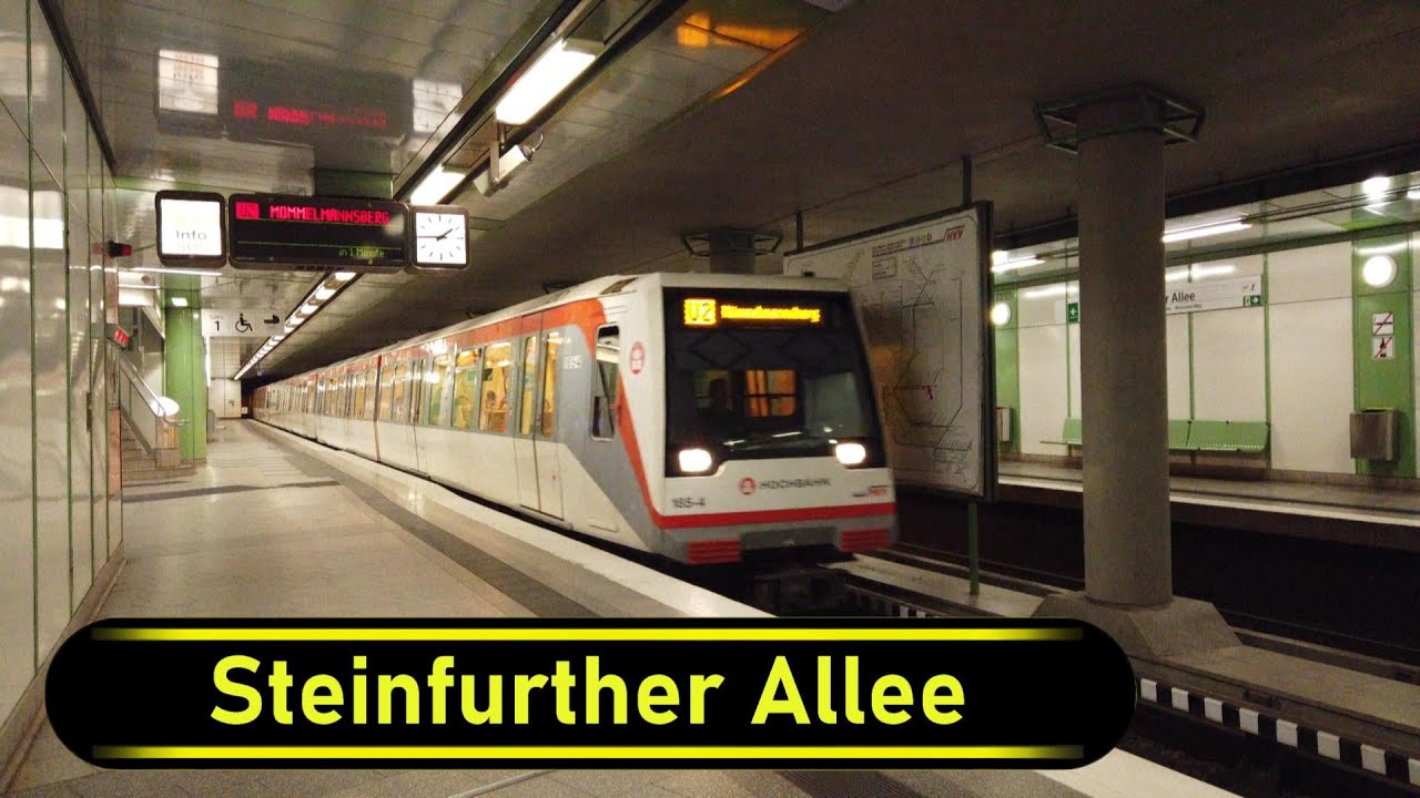 U-Bahn Station Steinfurther Allee - Hamburg 🇩🇪 - Walkthrough 🚶