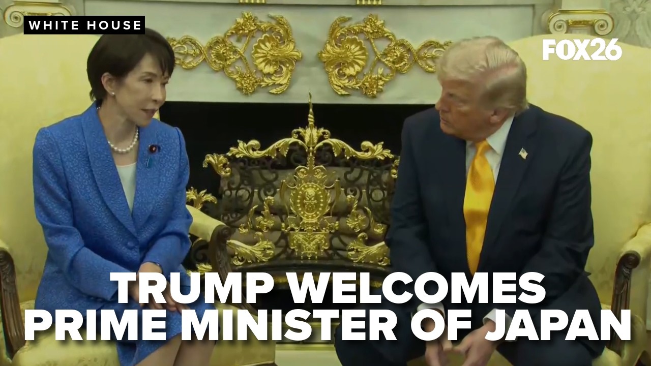 President Trump with Prime Minister of Japan