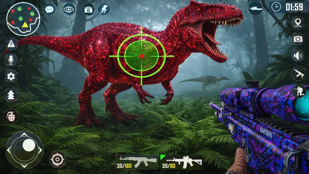 Wild Animal Hunter 3D: Эпическое приключение по охоте на динозавров. Новое обновление 2026 года. ...