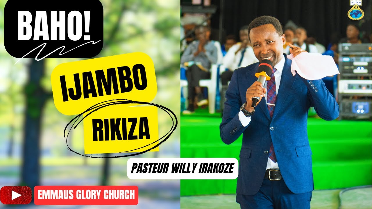 AJE GUHOZA AMARIRA YAWE (Yeremiya 31:16) by Pasteur Willy Irakoze