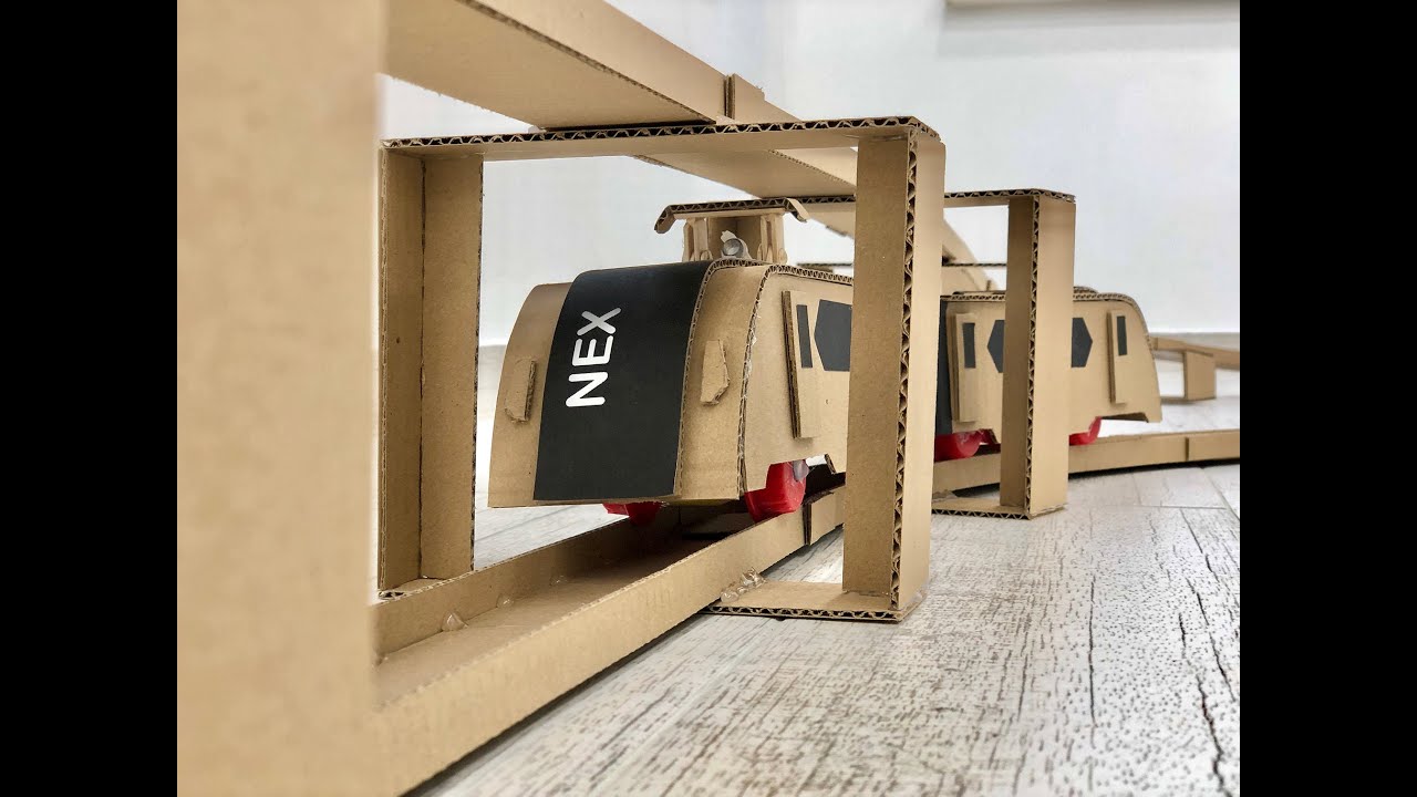 How to Make a NEX Train | Two-tier railway configuration