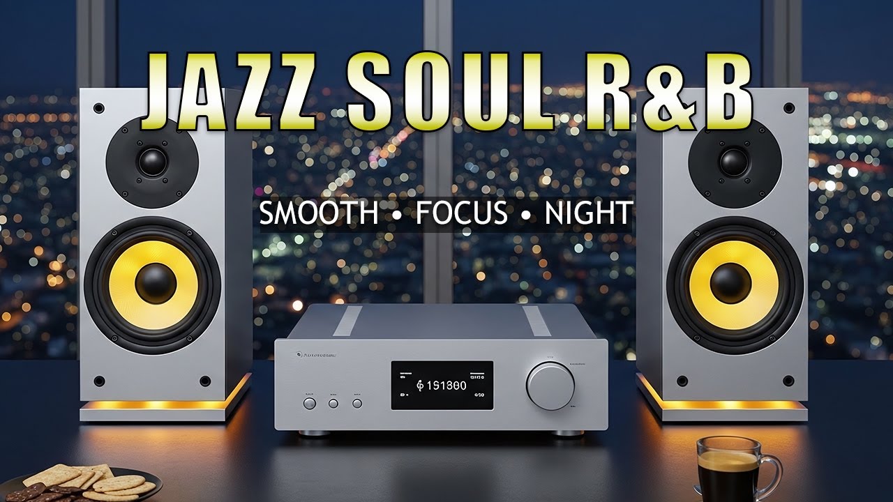 Midnight Soul Frequencies – Smooth Jazz & Soulful R&B for Relax, Focus & Cozy Nights