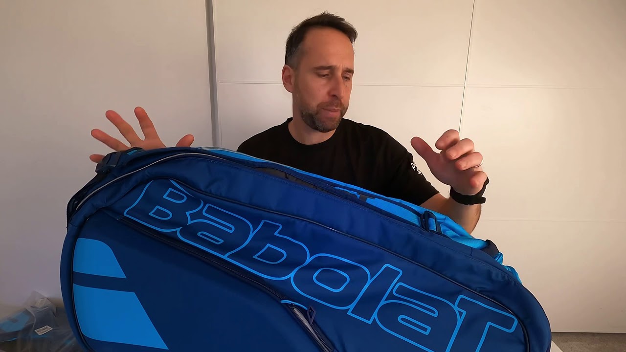 Babolat Pure Drive Racket Holder x12 Racket Bag 2021 review by pdhsports.com