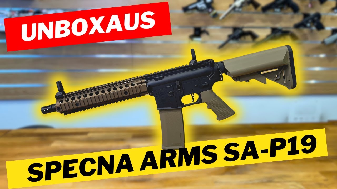 Specna Arms PRIME SA-P19 unboxaus