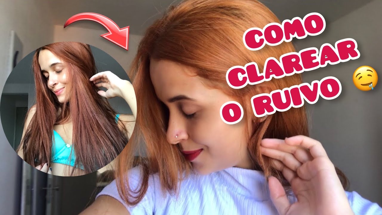 COMO CLAREAR O RUIVO (beauty color 96.44 e 9.1)