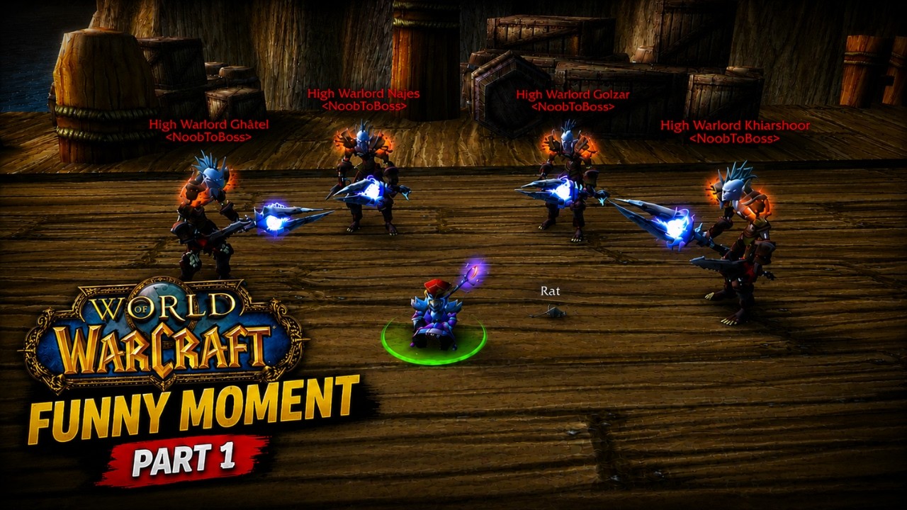 WoW Classic Funny Moments #1 | Vanilla, TBC & WotLK Compilation
