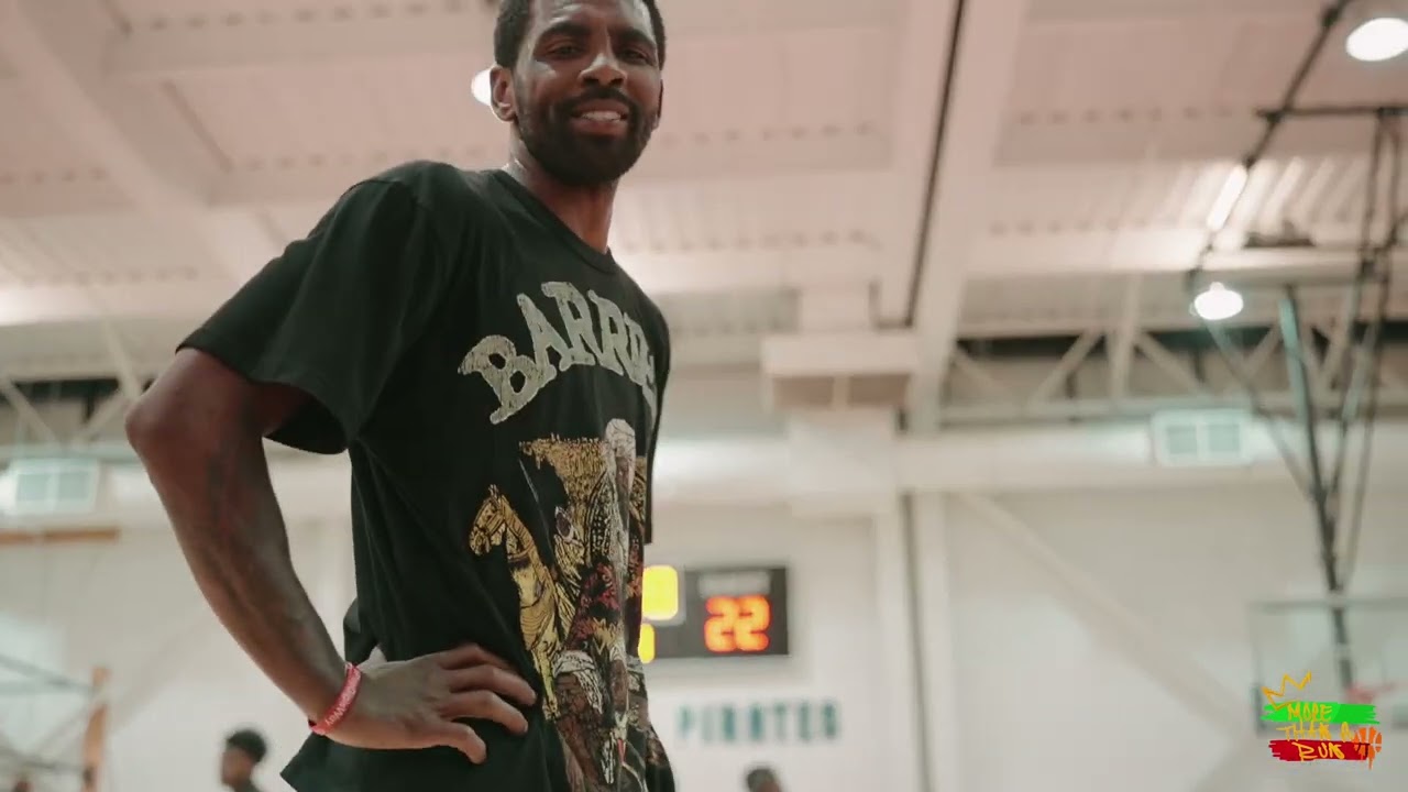 Kyrie Irving Hooping at MoreThanARun W/ Some Pros and College Athletes.
