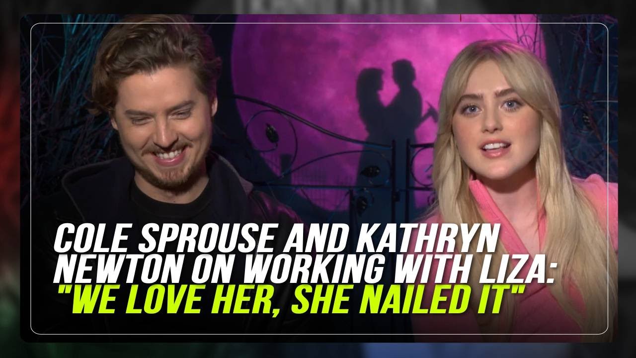 Cole Sprouse and Kathryn Newton on working with Liza Soberano: 