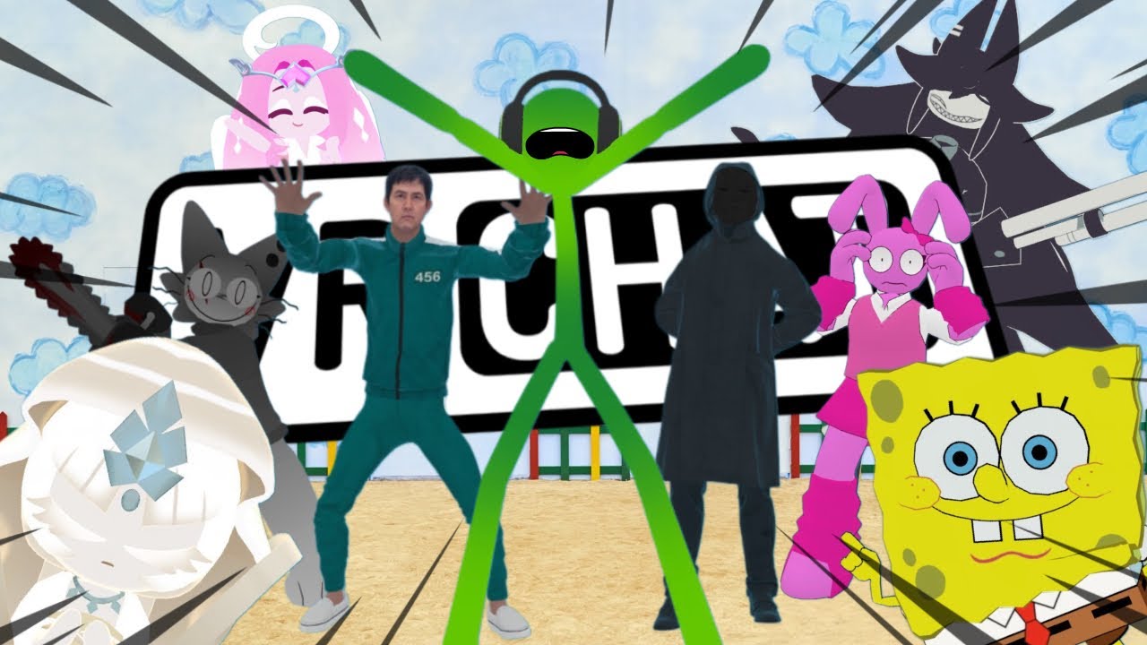 ЗЕЛЕНЫЕ ПРОТИВ ВСЕХ В ИГРАХ С КАЛЬМАРАМИ! — ЗАБАВНЫЕ МОМЕНТЫ VRCHAT