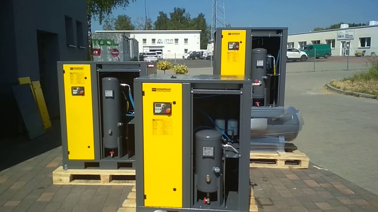 Comprag - niemieckie kompresory śrubowe - AZTechnika