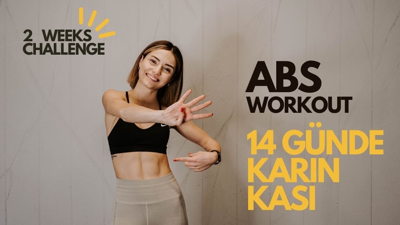 14 GÜNDE KARIN KASI | ABS WORKOUT CHALLENGE DAY 4