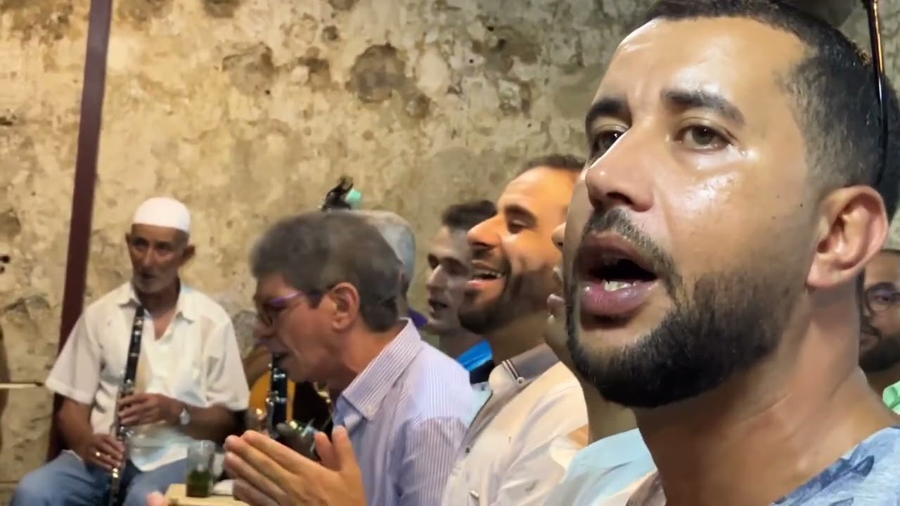 INSIRAF BTAYHI ISBIHAN Direction Abdeslam Rabie. Soliste À Jebbour. @cafe Zrireq Asilah 