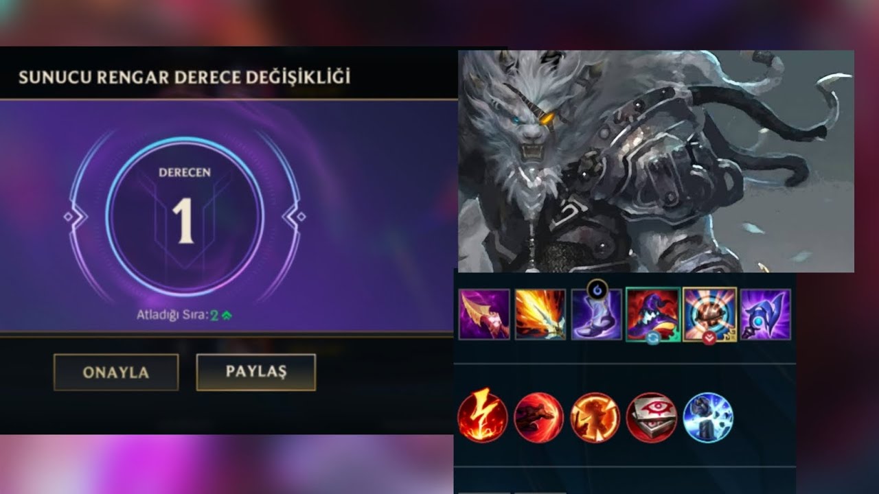 MASTER ELO AP RENGAR YOK EDİYOR ÖĞRETİCİ- LoL Wild Rift