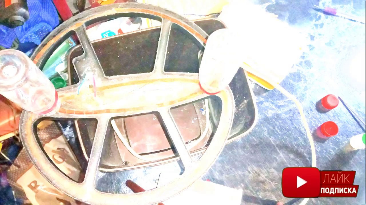 Делаем датчик металлоскателя TESORO GSL (Making the TESORO GSL metal detector)