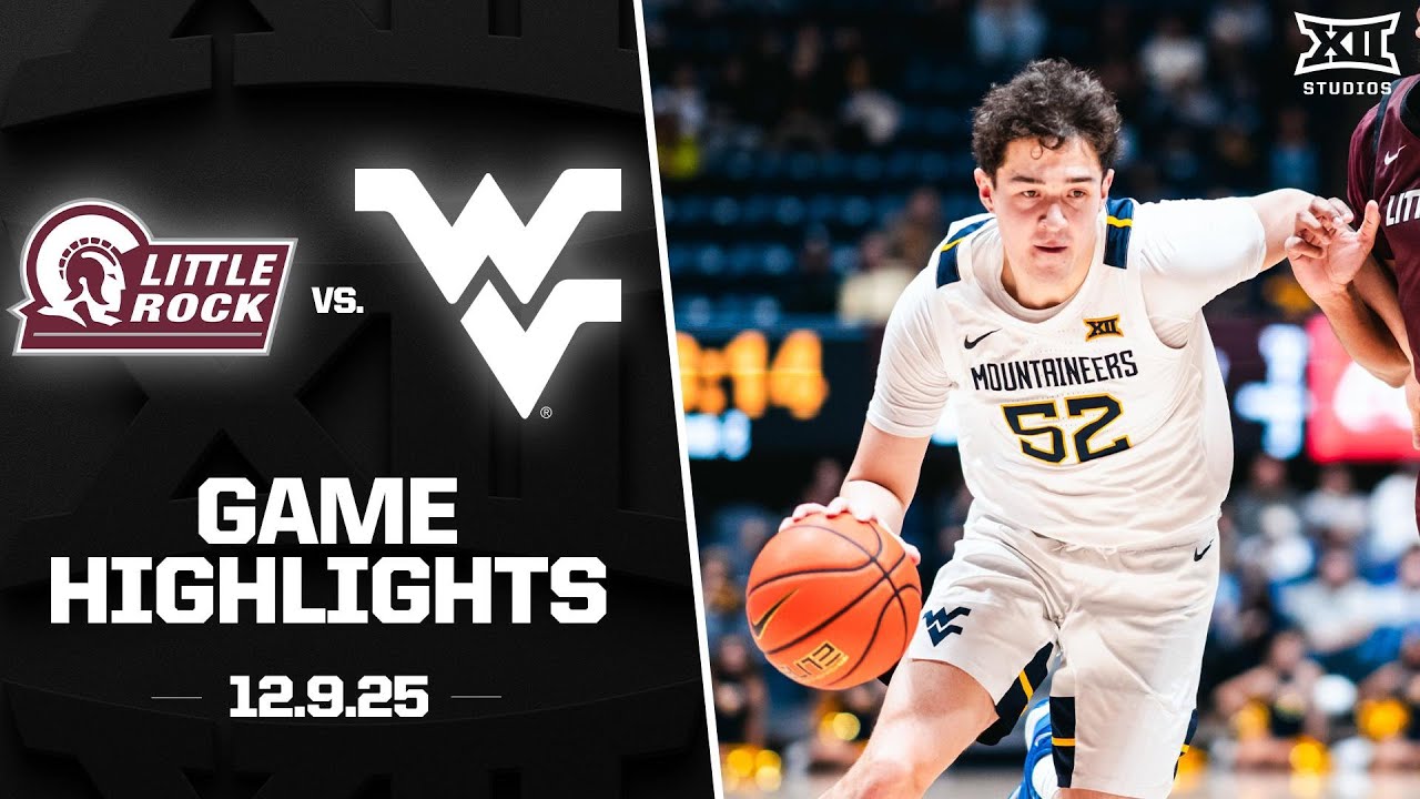 Little Rock vs. West Virginia Game Highlights | 2025-26 Big 12 Men&rsquo;s Basketball