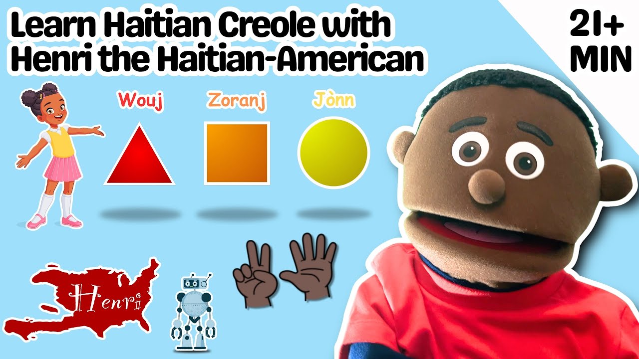 Kids Learn Haitian Creole for Littles | Words, Numbers, Songs & More | Aprann Timoun Pale Krey&ograve;l